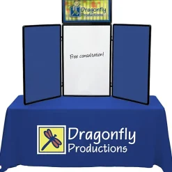 Show N Write Tabletop Display Kit - 6 feet - Header