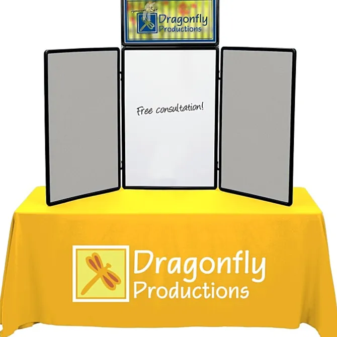 Show N Write Tabletop Display Kit - 6 feet - Header