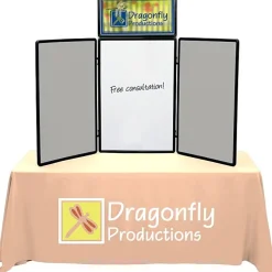 Show N Write Tabletop Display Kit - 6 feet - Header