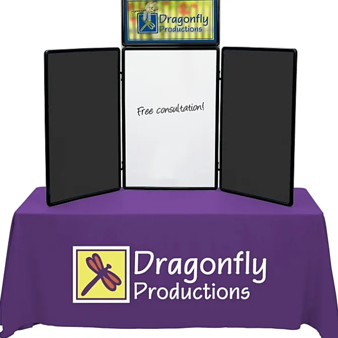 Show N Write Tabletop Display Kit - 6 feet - Header