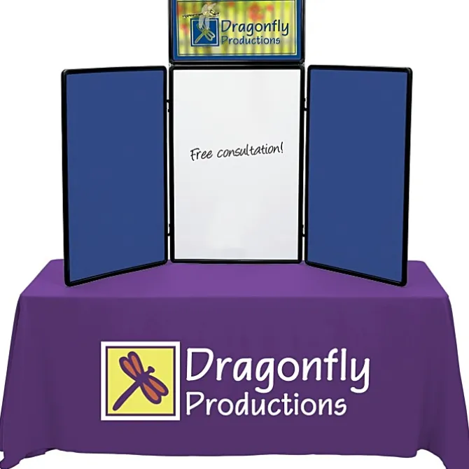 Show N Write Tabletop Display Kit - 6 feet - Header