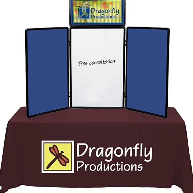 Show N Write Tabletop Display Kit - 6 feet - Header