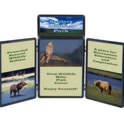 Show N Write Tabletop Display - 4 feet - Full Color