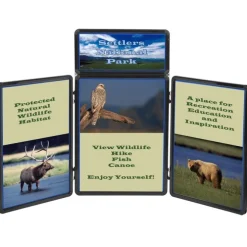 Show N Write Tabletop Display - 4 feet - Full Color