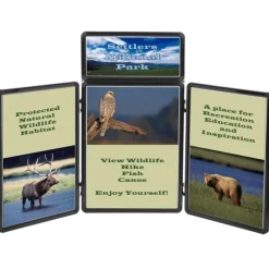 Show N Write Tabletop Display - 4 feet - Full Color
