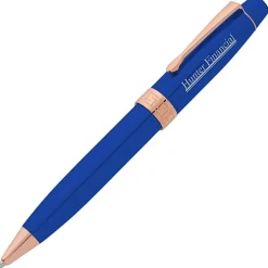 Showstopper Twist Metal Pen - Rose Gold - Laser Engraved