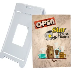 Sidewalk Messenger Sign - Two Sided