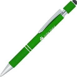 Siena Soft Touch Stylus Metal Spinner Pen