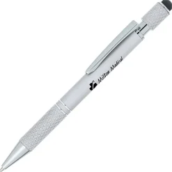 Siena Soft Touch Stylus Metal Spinner Pen
