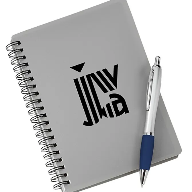 Silver Pocket Buddy Notebook Set