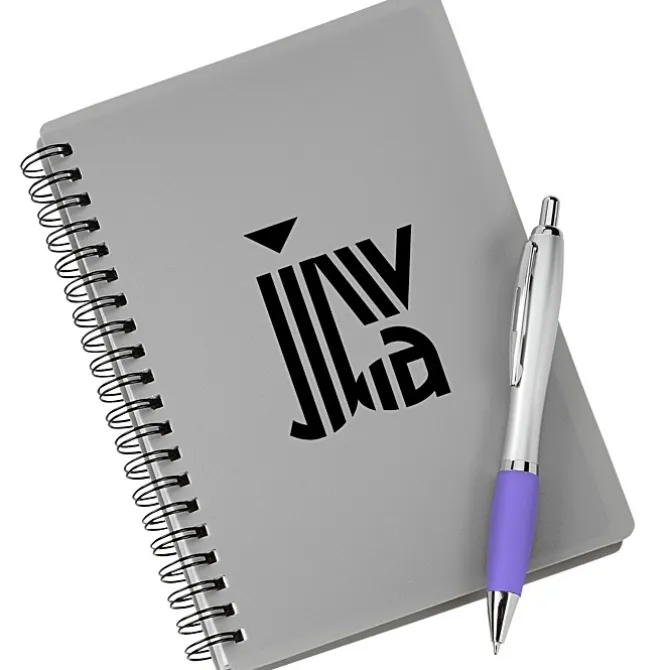 Silver Pocket Buddy Notebook Set