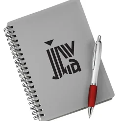 Silver Pocket Buddy Notebook Set