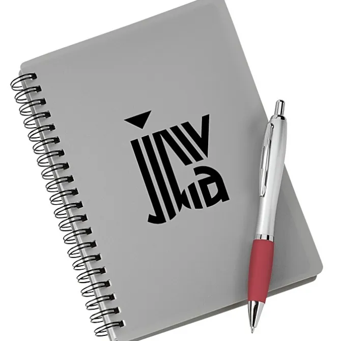 Silver Pocket Buddy Notebook Set