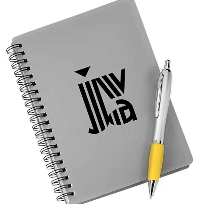 Silver Pocket Buddy Notebook Set
