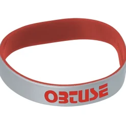 Silver Silicone Bracelet