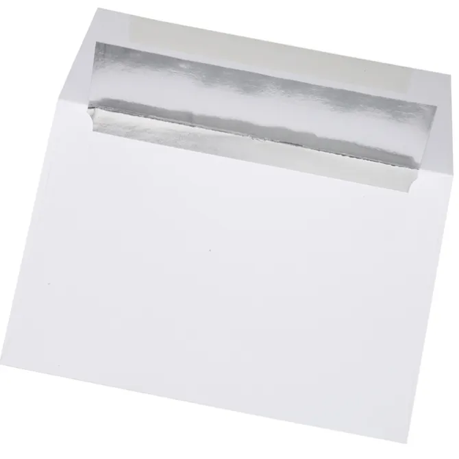 Silver Snowflakes in Snow Greeting Card