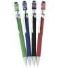 Simple Spinner Soft Touch Stylus Gel Metal Pen