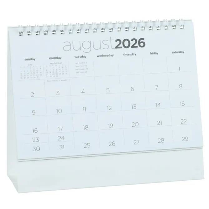 Simplicity Desk Calendar - Large