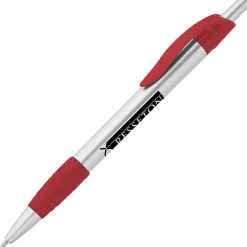Simplistic Grip Pen - Silver