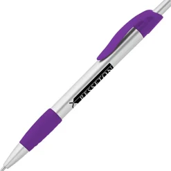 Simplistic Grip Pen - Silver