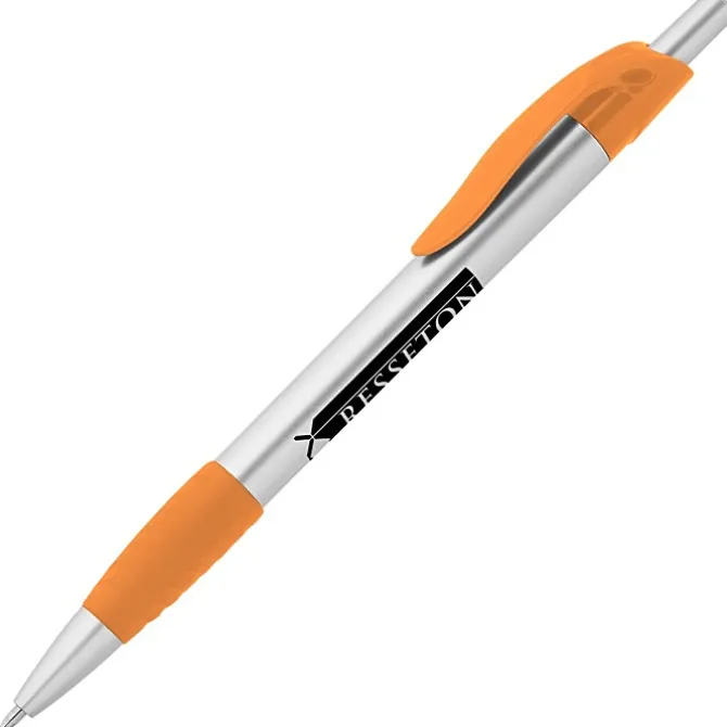 Simplistic Grip Pen - Silver