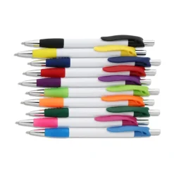 Simplistic Grip Pen - White