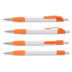 Simplistic Grip Pen - White