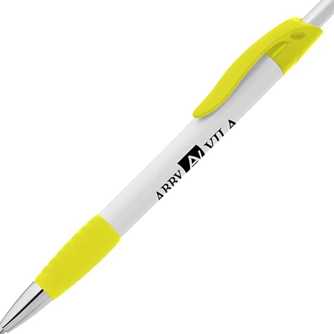 Simplistic Grip Pen - White