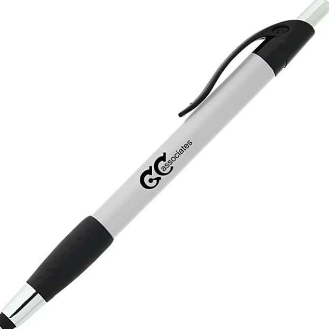 Simplistic Stylus Grip Pen - Metallic