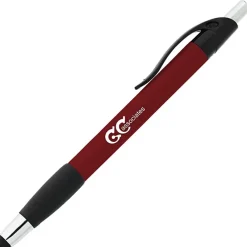 Simplistic Stylus Grip Pen - Metallic - 24 hr