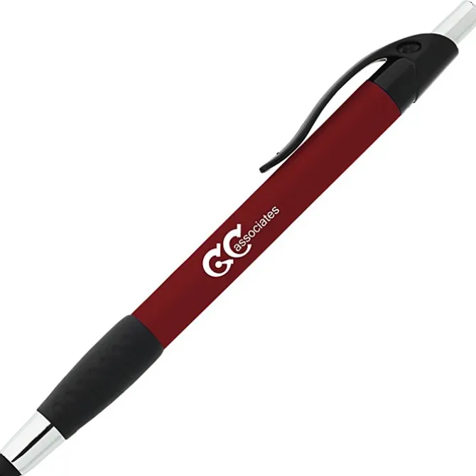 Simplistic Stylus Grip Pen - Metallic - 24 hr
