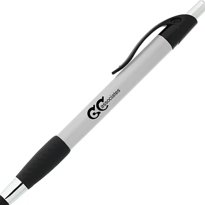 Simplistic Stylus Grip Pen - Metallic - 24 hr