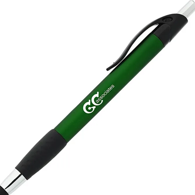 Simplistic Stylus Grip Pen - Metallic - 24 hr