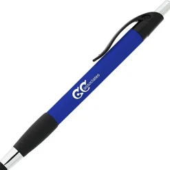Simplistic Stylus Grip Pen - Metallic - 24 hr