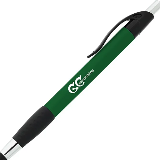 Simplistic Stylus Grip Pen - Metallic - 24 hr