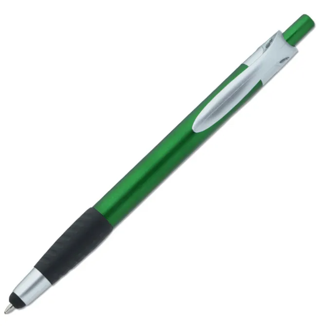 Simplistic Stylus Grip Pen - Metallic - Silver - 24 hr