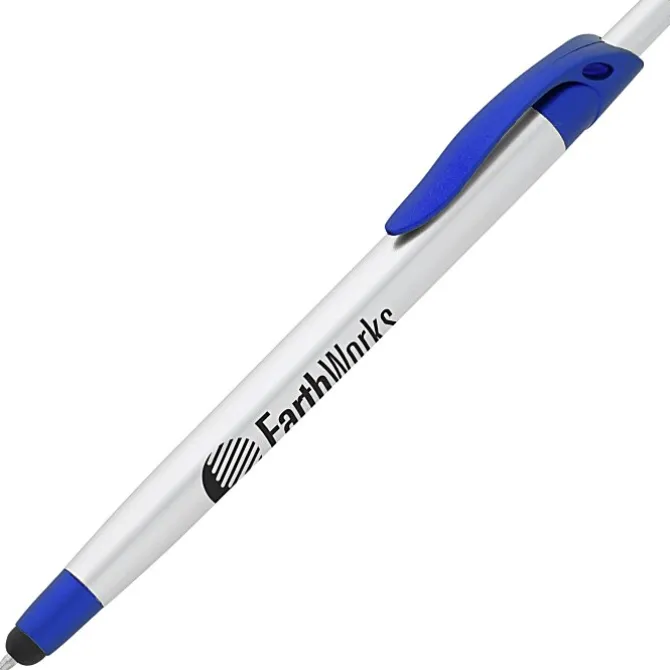 Simplistic Stylus Pen - Silver - Metallic - 24 hr