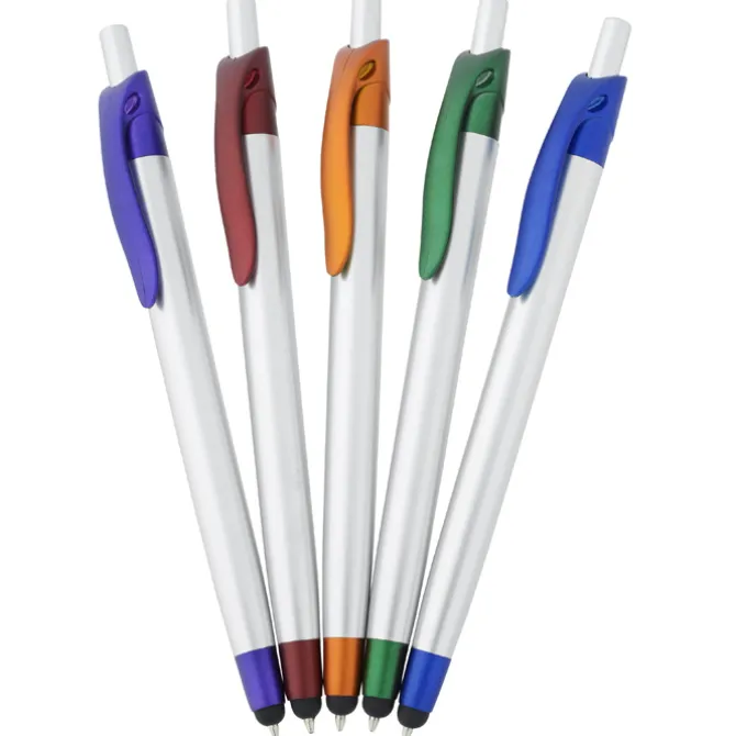 Simplistic Stylus Pen - Silver - Metallic - 24 hr
