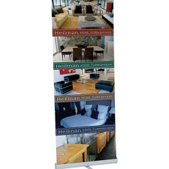 Single Foot Retractable Banner Display - 33-1/2 inches