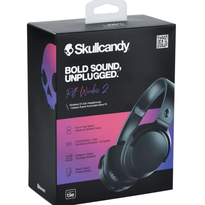Skullcandy Riff 2 Bluetooth Headphones - 24 hr