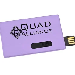 Slide Card Micro USB Drive - 2GB