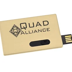 Slide Card Micro USB Drive - 2GB