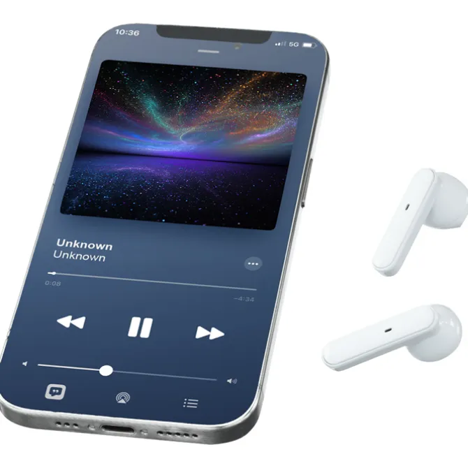 Sliding True Wireless Earbuds