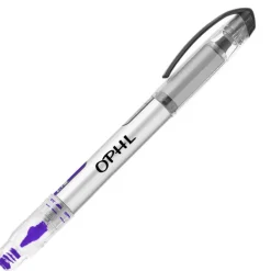 Slim Roller/Highlighter Combo Pen