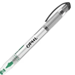 Slim Roller/Highlighter Combo Pen - 24 hr