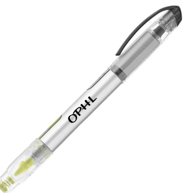Slim Roller/Highlighter Combo Pen - 24 hr
