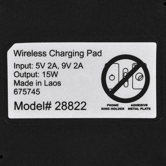 Slim 15W Wireless Charging Pad - 24 hr