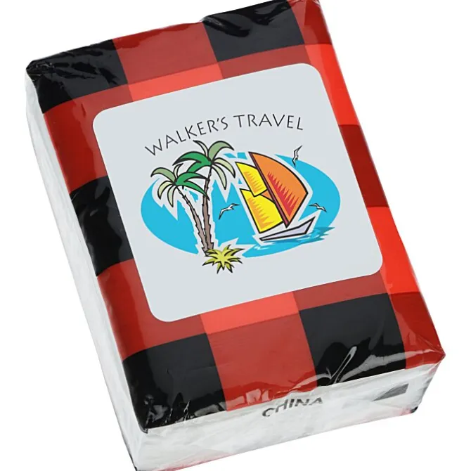 Small Tissue Packet - Plaid