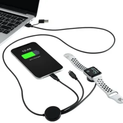 Smart Watch Charger with Duo Charging Cable