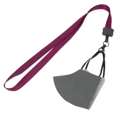 Smooth Nylon Lanyard - 3/4 inches - 36 inches - Metal Lobster Claw